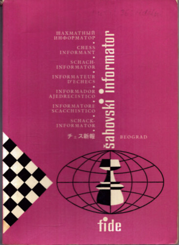 Sahovski informator 35 - Chess informator