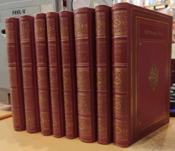 Gárdonyi Géza - 8 db Gárdonyi Géza: A kürt; Dávidkána; Leánynézőben/Julcsa kútja; Tizenkét novella; Két menyasszony; Mai csodák; Te, Berkenye!; Aggyisten Biri!