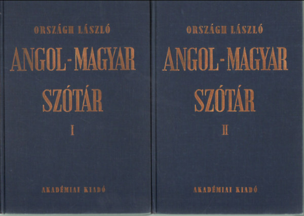 Orszgh Lszl - Angol-Magyar Sztr I-II.