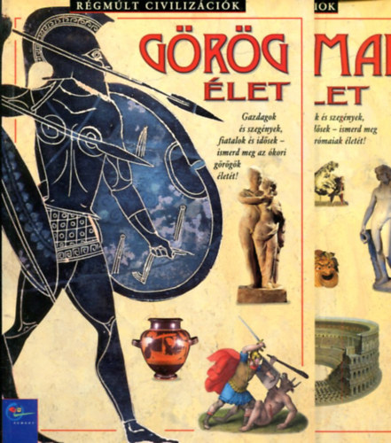 John Guy - 2 db Régmúlt civilizáció kötet: Római élet és Görög élet