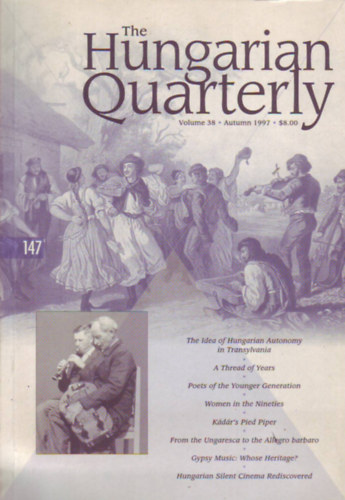 The Hungarian Quarterly - volume 38, Autumn 1997