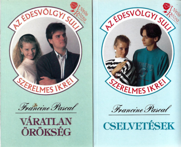 Francine Pascal - 2 db knyv, Cselvetsek, Vratlan rksg