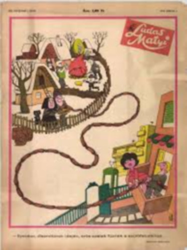 Tabi L�szl�  (f�szerk.) - Ludas Matyi 1974/1-52. (teljes �vfolyam)