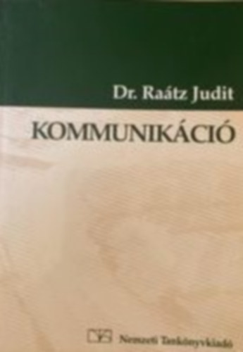 Dr. Ratz Judit - Kommunikci a vendglt- s az idegenforgalmi szakkpzs szmra