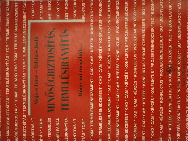 Mojzes Imre; Talyigás Judit - Minőségbiztosítás, termelésirányítás - Ahogy mi megéltük...