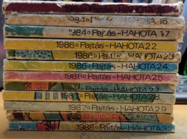 Dr. Petrus Gyrgy  (szerk.) - 12 db Hahota