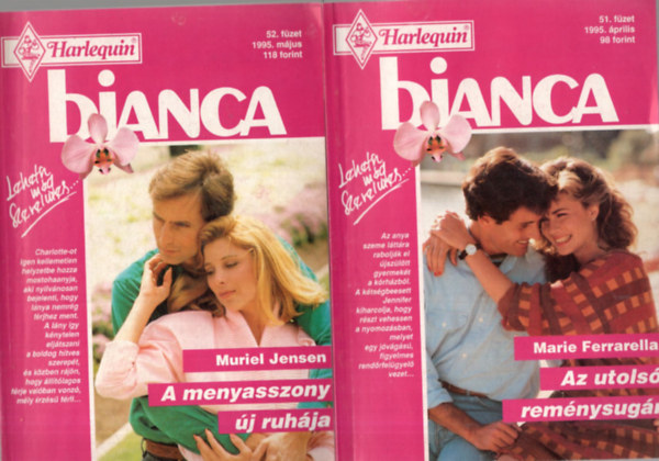 Muriel Jensen, Suzette Vann Marie Ferrarella - 5 db Bianca 51-55. számok ( együtt )