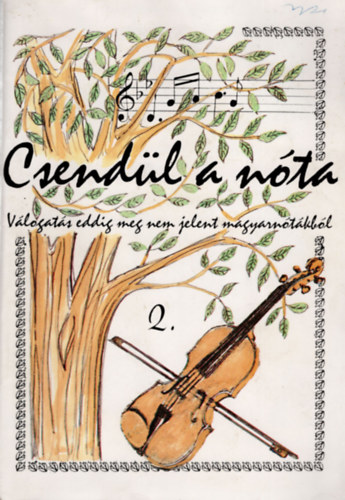 Szabó Miklós (szerk.) - Csendül a nóta - Válogatás eddig meg nem jelent magyarnótákból 2.