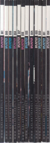 Burger Istv�n  (f�szerk.) - Galaktika 2011/1-12. (teljes �vfolyam, 250-261. sz�mok)