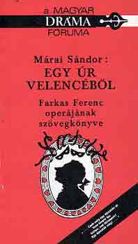 Mrai Sndor - Egy r Velencbl