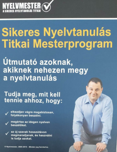 Sikeres Nyelvtanul�s Titkai Mesterprogram - Nyelvmester