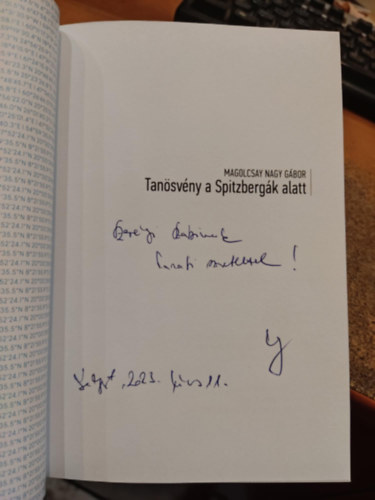 Magolcsay Nagy Gábor - Tanösvény a Spitzbergák alatt