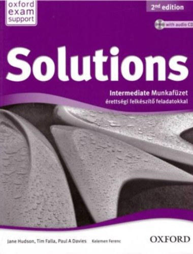 Tim Falla - SOLUTIONS 2ND ED. INTERMEDIATE MUNKAF�ZET + AUDIO CD (HUN)