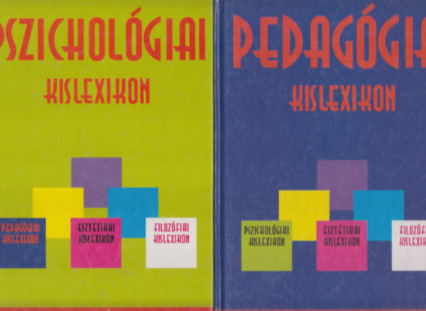 Balogh va, Nanszkn Dr. Cserfalvi Ilona - 2db. kislexikon: Pedaggiai kislexikon + Pszicholgiai kislexikon