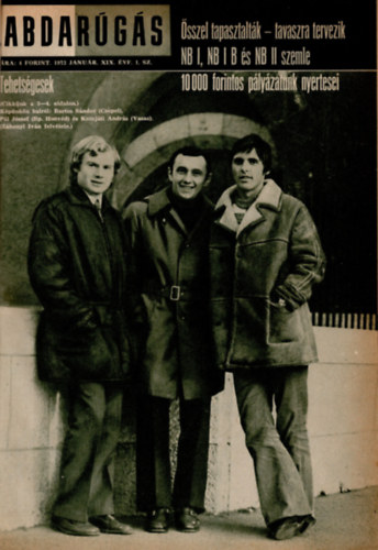 Hoffer József (szerk) - Labdarúgás 1973. ( XIX. évfolyam 1-12. sz. teljes )