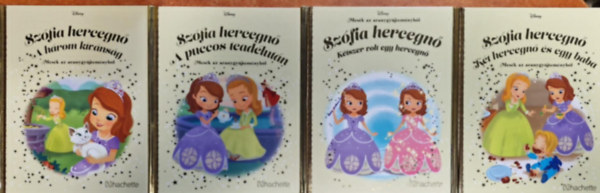 Walt Disney - 4db Walt Disney - Szófia hercegnő:A három kívánság,A puccos teadélután,Kétszer volt egy hercegnő,Két hercegnő és egy baba