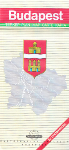 Budapest t�rk�p (�j utcanevekkel)