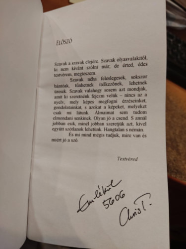 Chris T. - Neked a szerelemrl