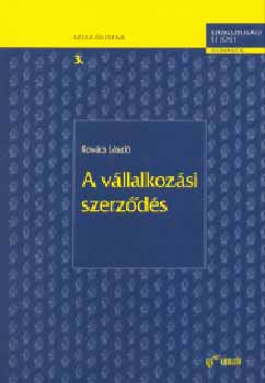 Kov�cs L�szl� - A v�llalkoz�si szerz�d�s