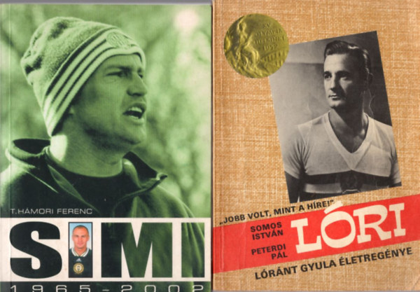 T. Hmori Ferenc, Nagy Bla Somos Istvn-Peterdi Pl - 3 db Labdargs knyv: Lri - Lrnt Gyula letregnye +Simi 1965-2002 + Fradistk  fnykpalbuma 2 Potya