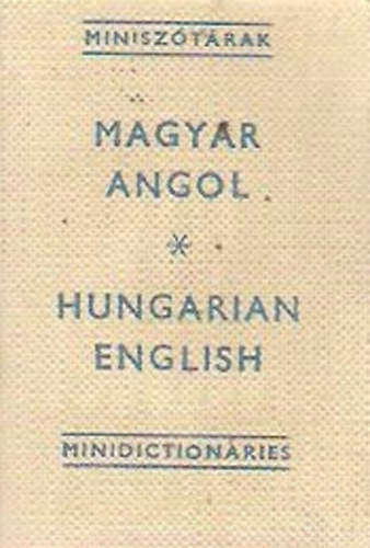 Magyar-angol minisztr I. (Minisztrak) - Miniknyv