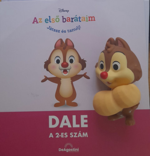 jacek Marczenko rkos Eszter  (szerk.) - Disney - Az els bartaim, Jtssz s tanulj! 21. Dale - A 2-es szm - Ajndkfigurval!