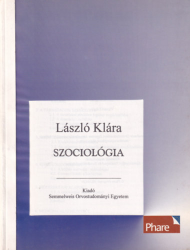 Lszl Klra - Szociolgia