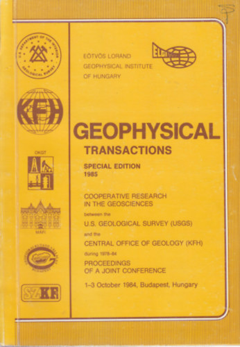Geophysical Transactions vol. 31/1-3. (egy k�tetben)- Geofizikai k�zlem�nyek 1985.