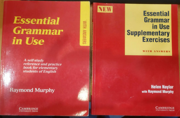 Helen Naylor, Raymond Murphy - 2 db Essential Grammar in Use Supplementary Exercises with Answers + New Essential Grammar in Use Supplementary Exercises with Answers