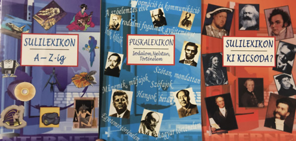 Aquila K�nyvkiad� - Sulilexikon A-Z-ig, Puskalexikon, Sulilexikon - Ki kicsoda? (3 k�tet)
