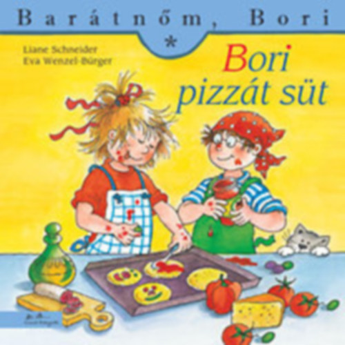 Sabine Kraushaar Christian Tielmann - 3db Barátnőm, Bori mesefüzet:Bori pizzát süt+Bori először ül repülőn+Bori úszni tanul