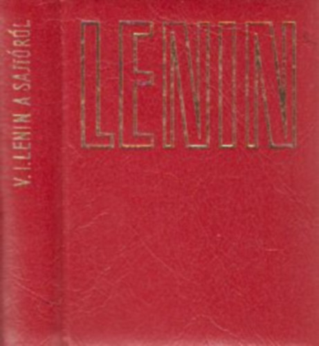 Lenin - A sajt�r�l (minik�nyv, sz�mozott)