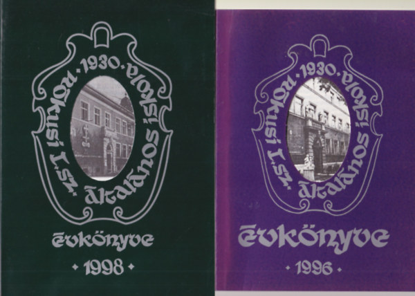 dr. Baricz Zsoltn - 3 db helytrtneti knyv: Rkusi I. sz. ltalnos Iskola vknyve 1995/96 + 1997/98  + 1998/99