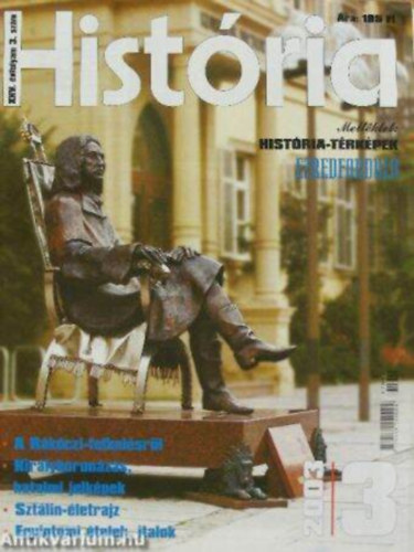 Hist�ria XXV. �vfolyam 3. sz�m (2003/3)