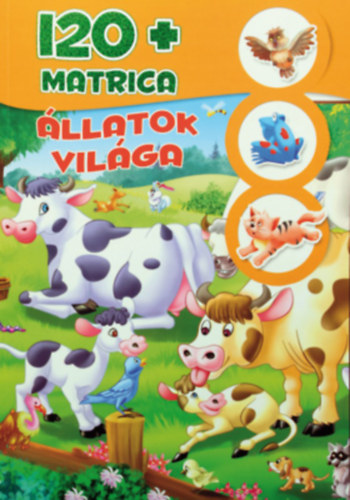 llatok vilga - 120+ matrica
