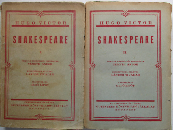 Hugo Viktor - Shakespeare I-II.