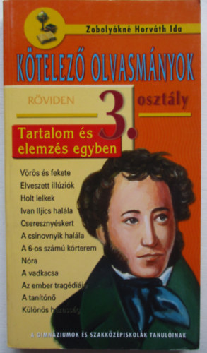Zobolyákné Horváth Ida - Kötelező olvasmányok röviden 3. o. (gimn.)