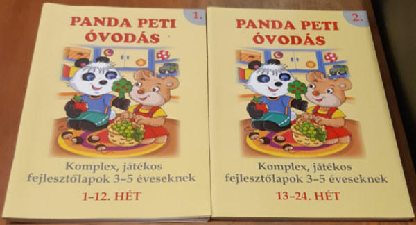 Manxhuka Afrodita - Panda Peti vods 1-2. ( Komplex jtkos fejlesztlapok 3-5 veseknek, 1-24. ht )
