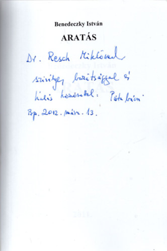 Benedeczky Istv�n - Arat�s