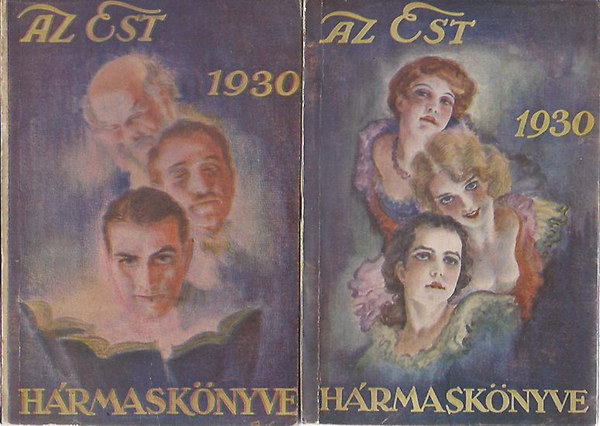 Az Est hrmas knyve 1930 I.-II. ( A n knyve, A frfi knyve)