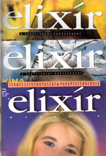 Dr. Nagy Rbert - Elixr magazin  2004. 1-12. vfolyam (3-5-12. szmok hinyoznak)