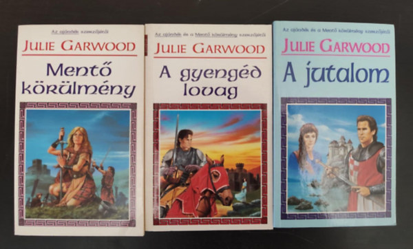 Julie Garwood - Julie Garwood könyvcsomag (3 db) Mentő körülmény / A gyengéd lovag / A jutalom