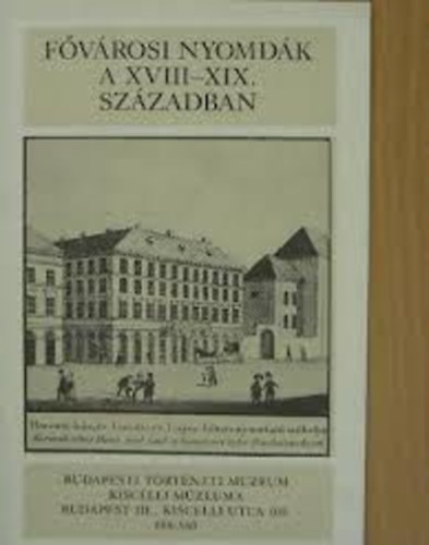 Budapesti nyomdák a XIX században