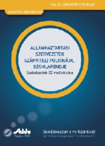 Szamk� J�zsefn� - �llamh�ztart�si szervezetek sz�mviteli politik�ja, sz�mlarendje