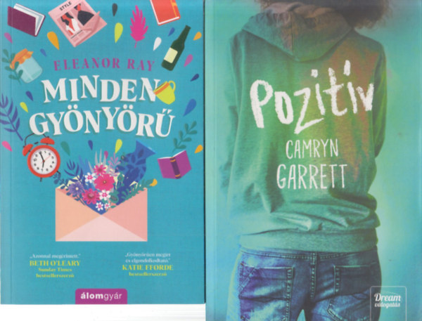 2 db ifjúsági regény: Minden gyönyörű + Pozitív