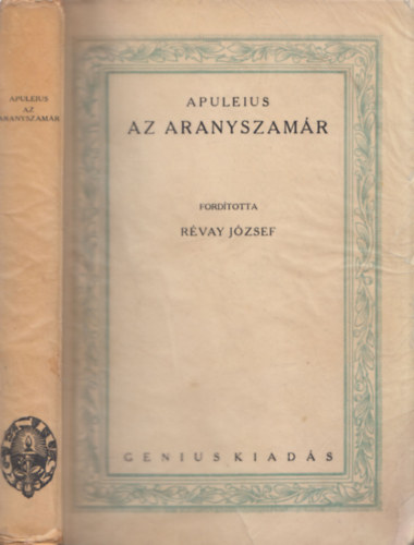 Apuleius - Az aranyszamr (Nagy rk - Nagy rsok) (szmozott)