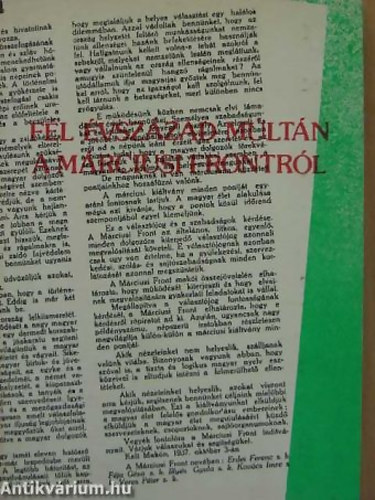 Pintér István szerkeztette - Fél évszázad múltán a márciusi frontról