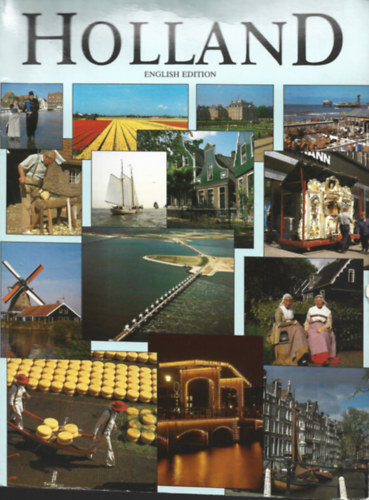 2 db fotóalbum, Holland English edition, Amsterdam English edition