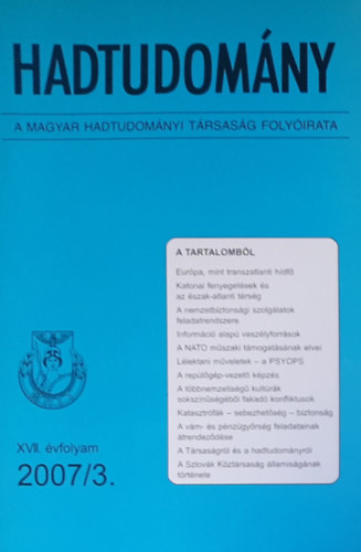 Hadtudomány - 2007/3.