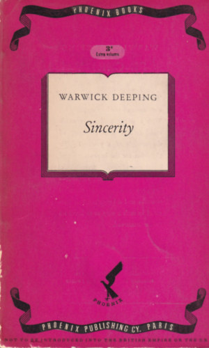 Warwick Deeping - Sincerity